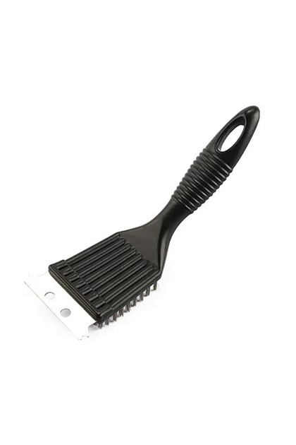 1Pcs Black For Barbecue Grill Brush Steel Wire Bristles BBQ Cleaning Brushes Durable Cooking Tool Ou