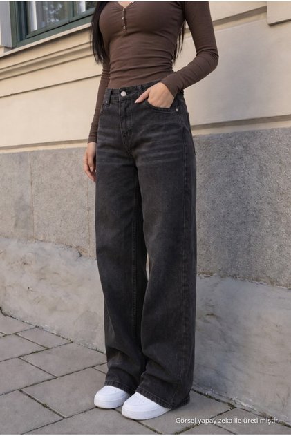 Women's Wide Leg Jeans High Waist