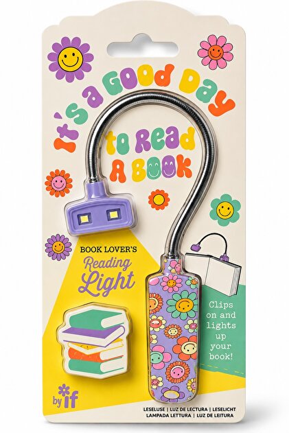Book Lover's Reading Light Book Reading Lamp - It's a Good Day