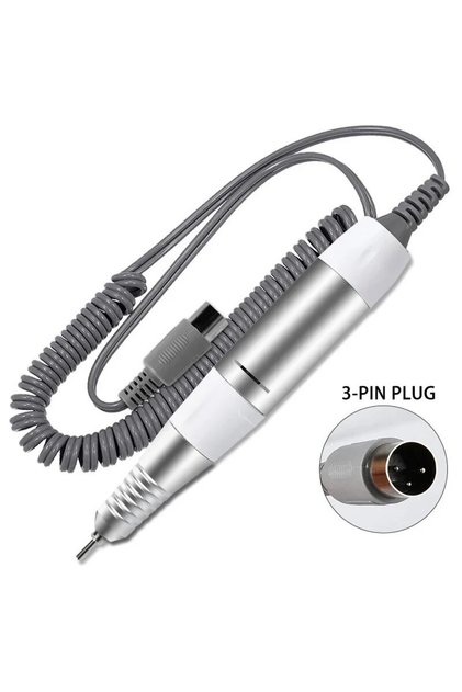 ZYD01-L221 Professional Electric Nail Drill Handle 35000RPM Nail Art Drill Handpiece File Polish Gri