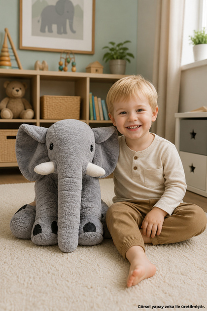 65 cm Cute Plush Elephant - Sleeping Companion Elephant