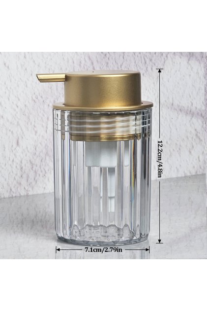 clear Hand Foaming Dispenser Soap Foam Bottle Hand Wash Container Foam Design Dispenser Counttertop