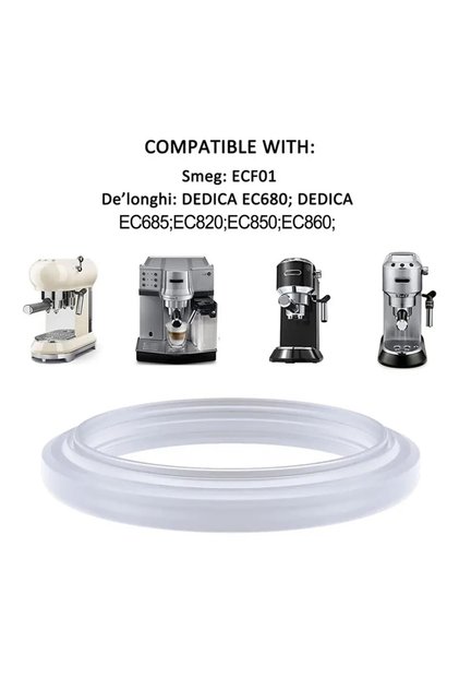 1PC Coffee Machine Silicone Brew Head Gasket O-Ring Seal Rings Professional Part for DeLonghi EC685/