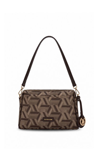 Coffee-Brown Women's Shoulder Bag Us26514