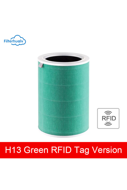 green Air Filter For Xiaomi Mi Air Purifier 1 2 2S 2C 2H 3 3S 3C 3H Mijia Air Filters Carbon HEPA Re