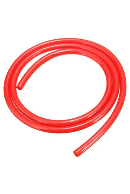 RYG-01 1M Red Motorcycle Dirt Bike Fuel Gas Oil Delivery Tube Hose Line Petrol Pipe 5mm I/D 8mm O/D