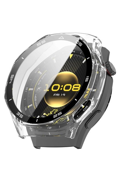 Huawei GT6 Pro 46mm Transparent scale Official Tempered Glass Film+Hard PC Watch Case For Huawei Wat