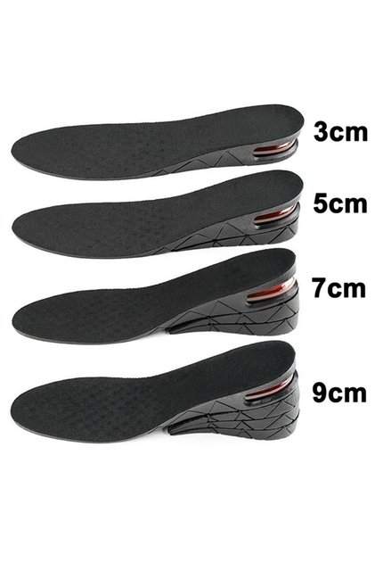 Height Increase Insoles Air Cushion Elevator Shoe Insole Lifts Kits Inserts for Men Women Taller ...
