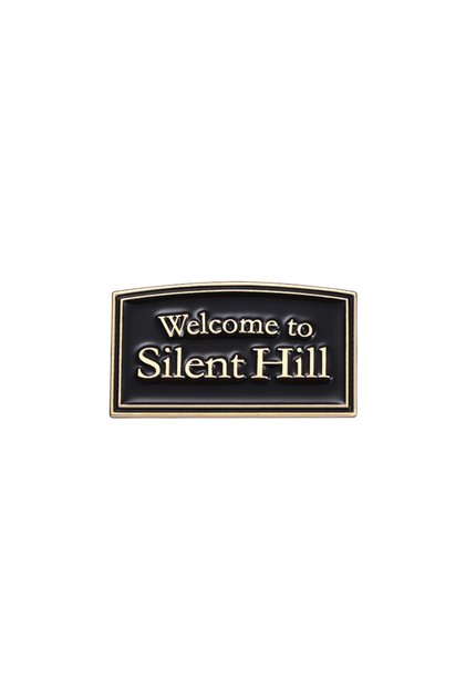 QHXZ1808 دبابيس مينا مرحبًا بكم في Silent Hill شارة لعبة فيلم الرعب شارة معدنية شارة ياقة P