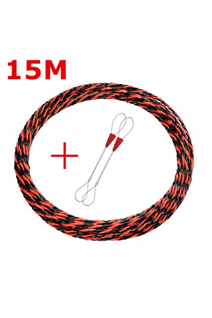 15M Electrician Threading Device 5/10/15/20/25/30/50M Cable Wire Threader Puller Lead Device Constru