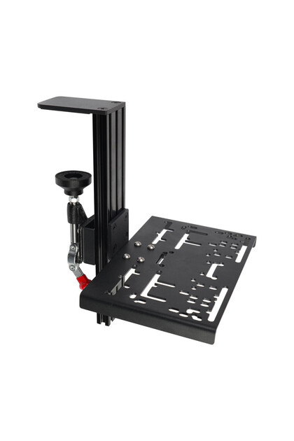 black Universal Desk Mounted Desktop Fixture Simulation Racing Game Bracket For Logitech G Driving F