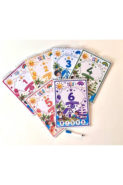 4+ Yaş Aktivite Paketi / Aktivite Seti 1 -6
