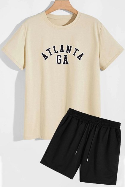 Atalanta Shorts T-shirt Tracksuit Set