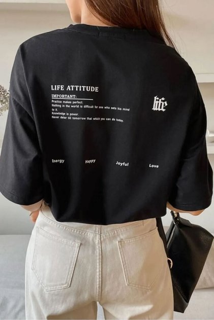 Unisex Life Printed T-shirt