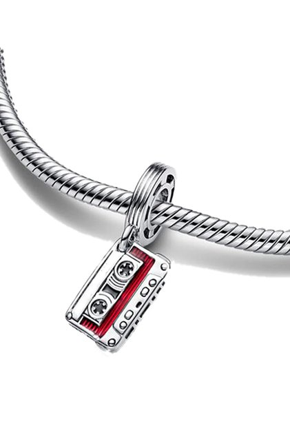 Galaksi Koruyucuları Kaset Sallantılı 925 Ayar Gümüş Charm