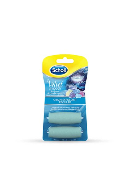 Σετ 2 τεμαχίων Scholl Velvet Smooth ρόλερ με διαμαντένια κρύσταλλα για τα φτέρνα, πεντικιούρ