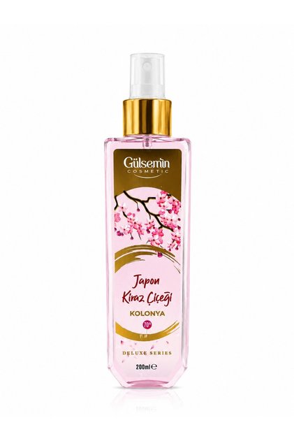 Gülsemin Parfümlü Deluxe Sprey Japon Kiraz Çiçeği Kolonyası 200 ml