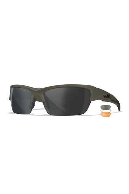 Valor Ballistic Goggles (3 Lenses) (Green)