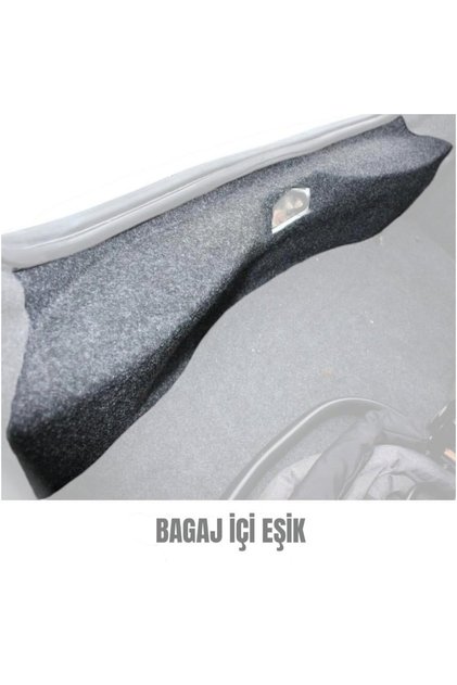 Citroen C Elysee Uyumlu Bagaj Içi Eşik Halı Kaplama (2012 Sonrası)+KLİPS