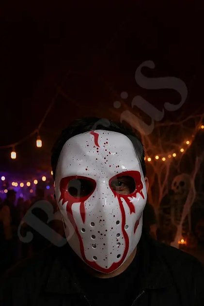 Cadılar Bayramı Muse Maske