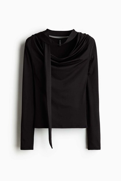 Scarf-detail top