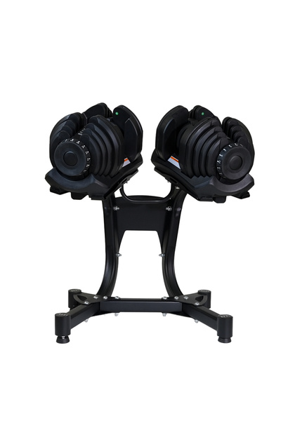 Pro Sports Ayarlanabilir Dambıl Seti 2 x 24kg kırmızı + stand