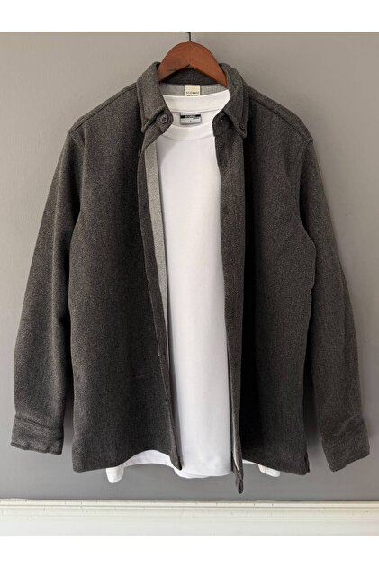 Stamp Fabric Jacket