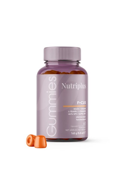NUTRIPLUS Focus Gummy 60 capsule.