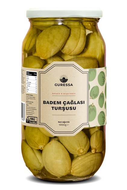 Badem Çağlası 1000 ml (Atıştırmalık & Sofralık)
