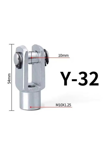 Y 32 Cylinder Accessories SC Standard Cylinder Y-type Fitting with Pin/ I-type Connector MAL/MA Cyli