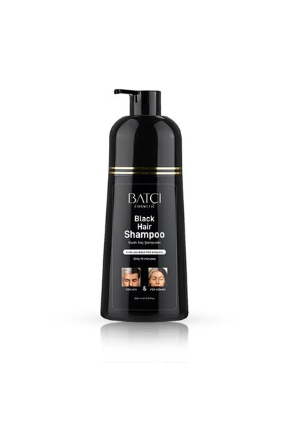 Sampon Nuantator Colorant Negru 350 ml, Acoperire Fire Albe, Culoare Uniforma in 10 Minute, Unisex, Toate Tipurile de Par, Retus Rapid Acasa, Ingrijire Fir
