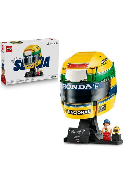 Editions Ayrton Senna Helmet, 931 Pieces