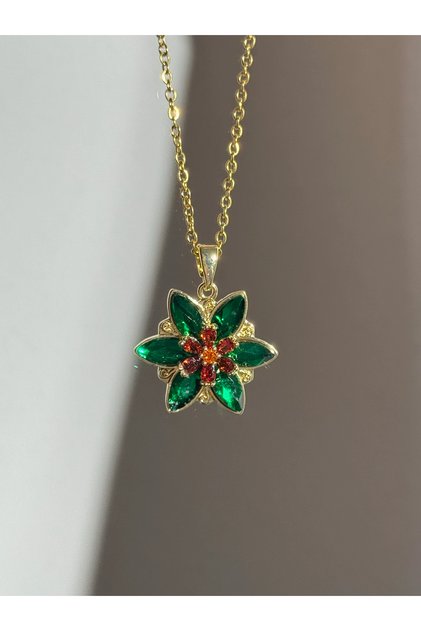 Steel anastasia together in paris necklace