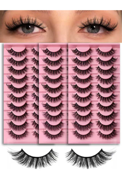 30 Pairs Volumizing False Eyelashes