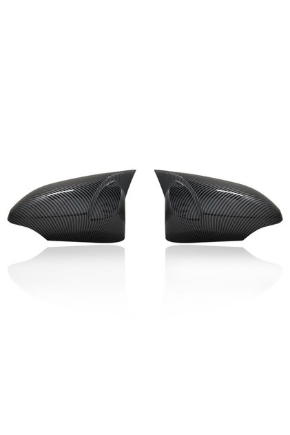 Carbon Fiber Side Wing Rearview Mirror Cover Cap For Toyota Corolla 2014 2015 2016 2017 Carbon Black