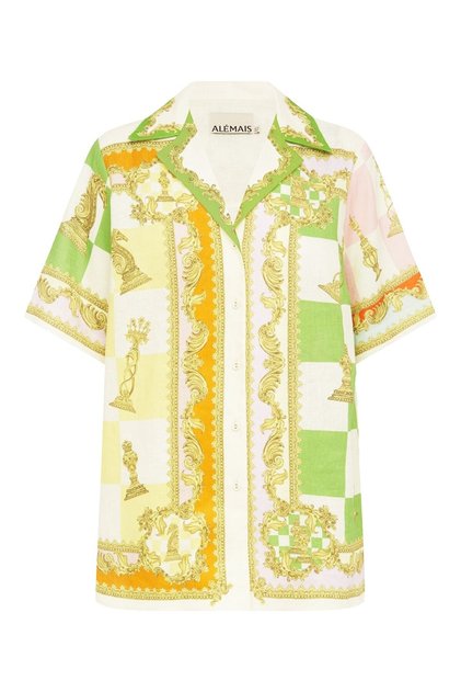Stylish Short Sleeve Linen Shirts for Women