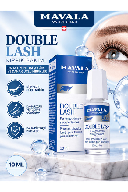 Double Lash Kirpikleri Beslemeye ve Güçlendirmeye Yardımcı Yoğun Bakım 10 ml