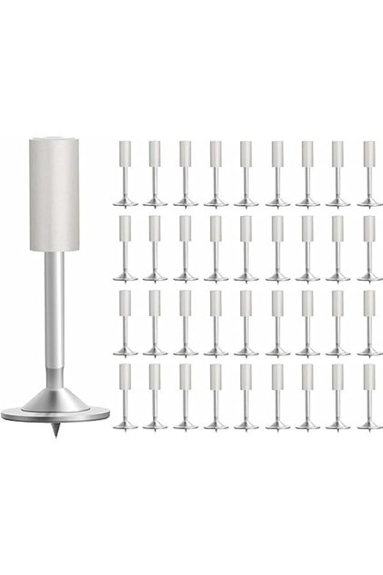 7.3mm Manual Steel Round Nails for Wall Fastening Tool,100 Pieces,Portable Nail Shooting Machine Accessories for Concrete and Ceiling