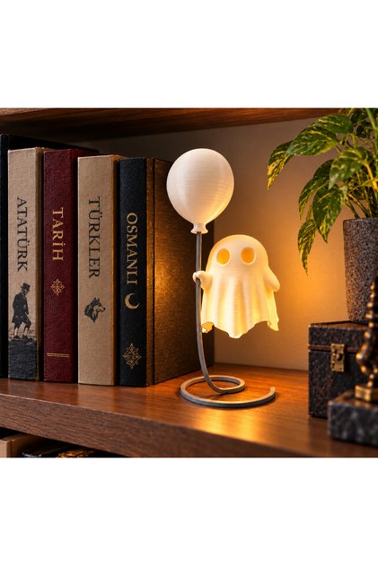 Ghost Balloon Led Lighted Night Light - Ghost Balloon Night Light