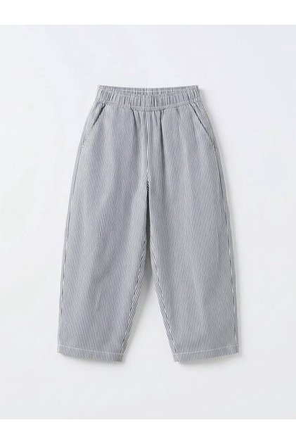 La’ciel Paris Unisex Çocuk Çizgili Gabardin Balon Pantolon