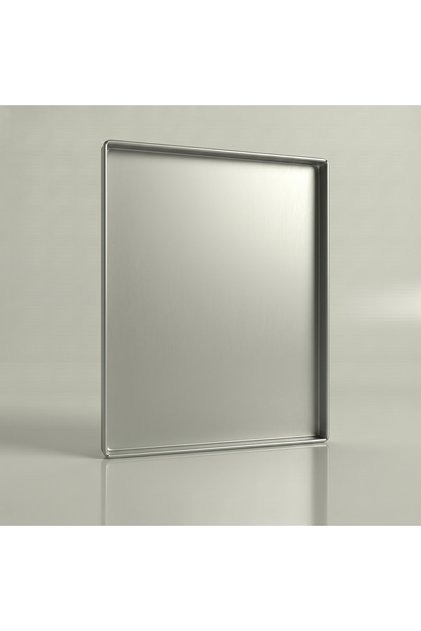 صينية ألمنيوم سادة عالية الجودة - مقاس 40×60 سم