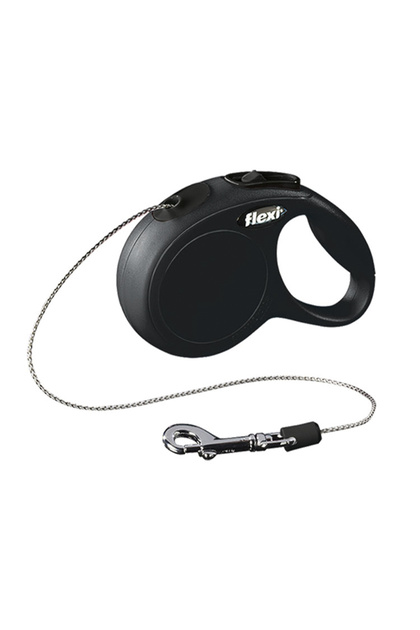 New Classic Ip Otomatik Köpek Gezdirme Tasması Siyah Xs 3 Metre
