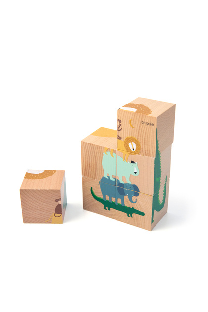 Ahşap Puzzle Blokları