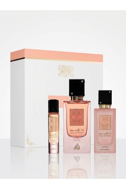 GIFT SET ANA ABIYEDH CORAL 60МЛ + 12 МЛ ХЕЙММЪРСТ (или ХЕЙММЪРСТ) - ароматна