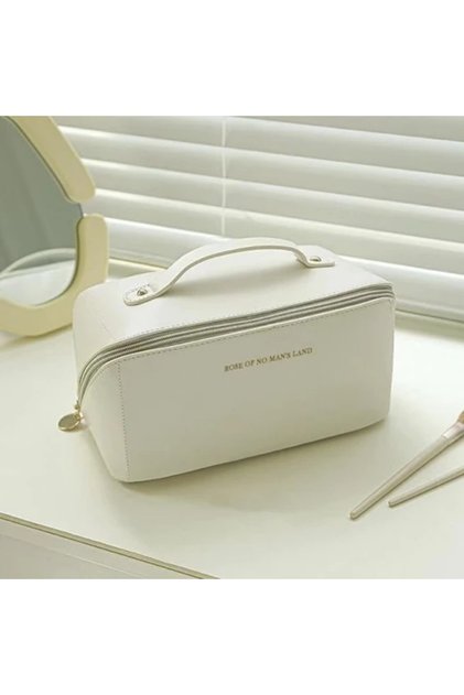 Multi-Use Makeup Bag - White