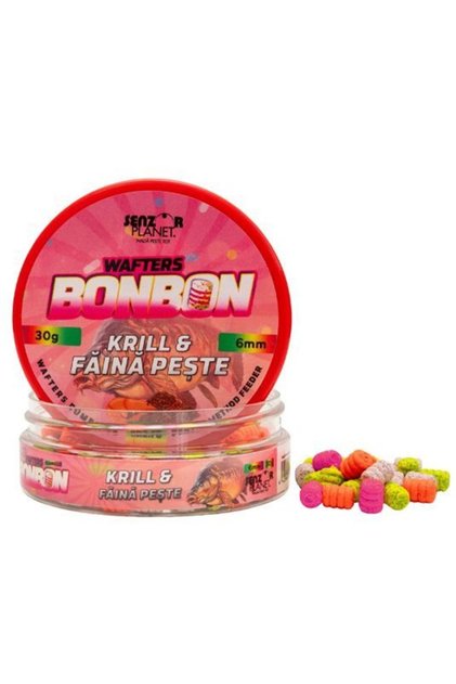 Senzor Wafters BonBon Dumbells Făină de Krill și Pește 6mm, 30g