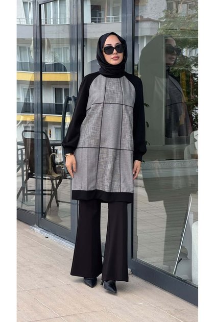 Desenli Tunik 40030