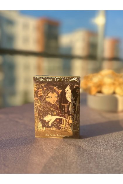 Universal Folk Oracle Destesi /Kehanet Kartları -10cm 8cm boyutlarında