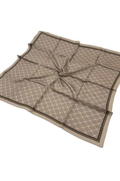 Eșarfă Siena cu model - 1040 - culoare gri-maroniu