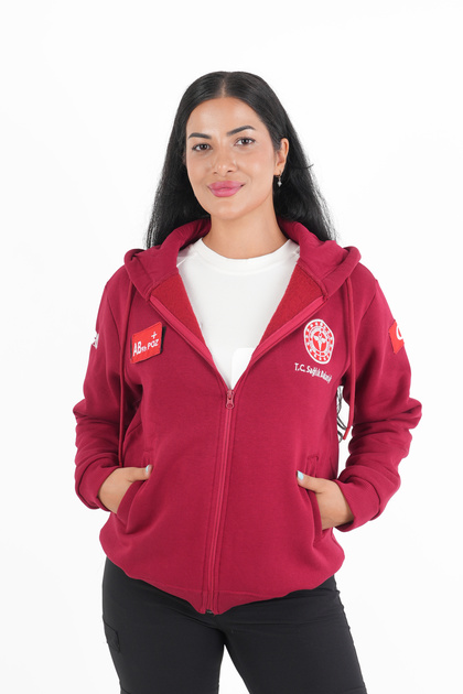 112 Acil Kapşonlu Polar (Unisex)